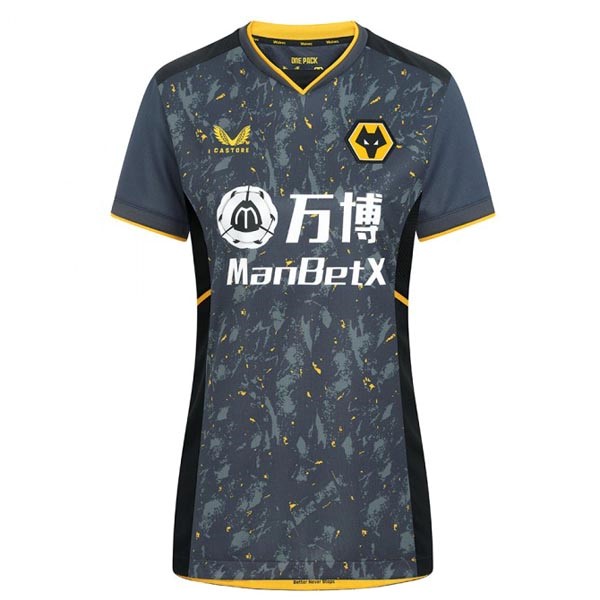 Tailandia Camiseta Wolves Mujer 2nd 2021-2022